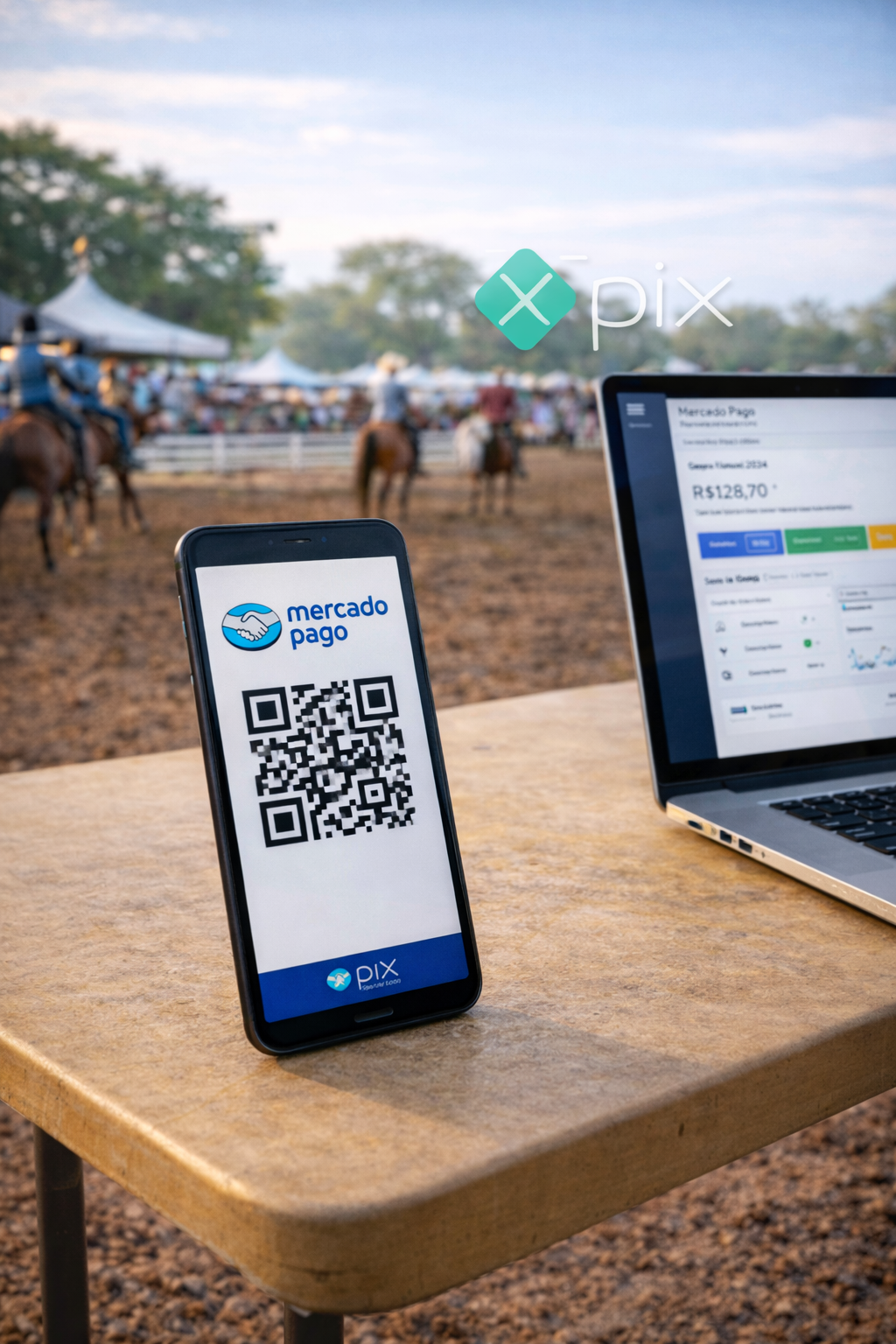 Conta Mercado Pago para receber por PIX