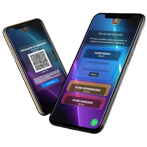 Hotspot com vendas automatizadas via PIX e painel de controle
